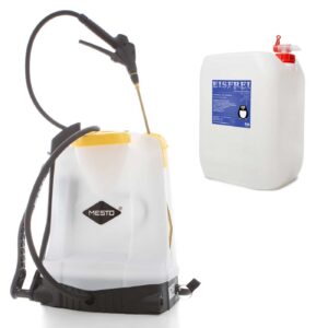 Set: Rücken-Sole-Spritze + 25 Liter Fertigsole