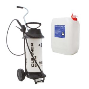 Starterpaket: Set Sole-Sprüher + 25 Liter Salzsole + Transportwagen-Kit